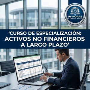 Curso de especialización Activos no Financieros a Largo Plazo 96 horas - Grupo ESCADE capacitación contabilidad y patrimonio público NICSP