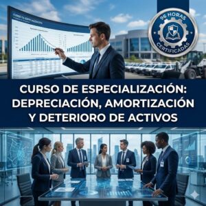 Curso de especialización Depreciación Amortización y Deterioro de Activos 96 horas - Grupo ESCADE capacitación contabilidad y patrimonio público NICSP.