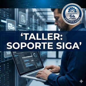 Taller Soporte SIGA 64 horas - Grupo ESCADE capacitación técnica y mantenimiento del Sistema Integrado de Gestión Administrativa con el Ing. Ronald Vasquez.